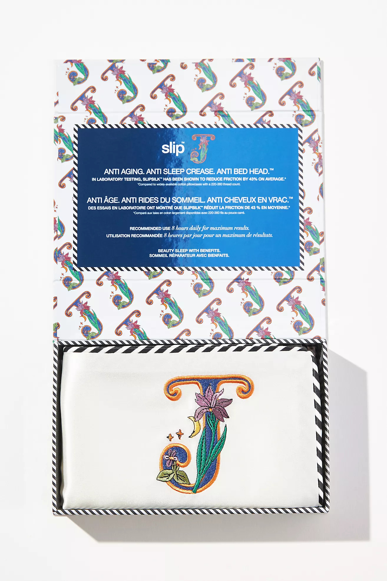 Slip Silk Initial Collection Queen Pillowcase | Anthropologie (US)