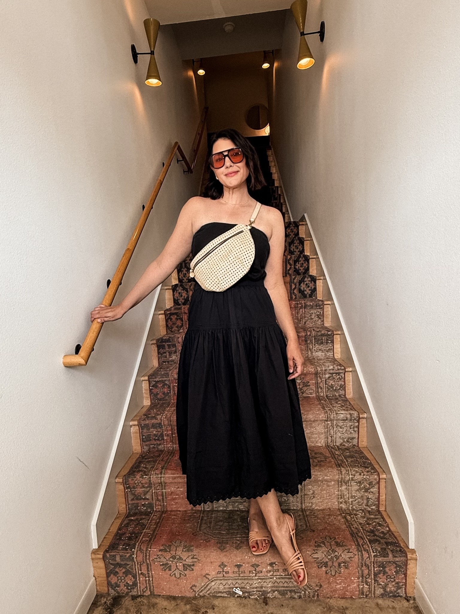 Loving both of these pieces from Quince!

I’m in the large of the strapless top, fit is loose. I’m in the medium of the skirt, TTS. 

#LTKFindsUnder100 #LTKMidsize #LTKOver40