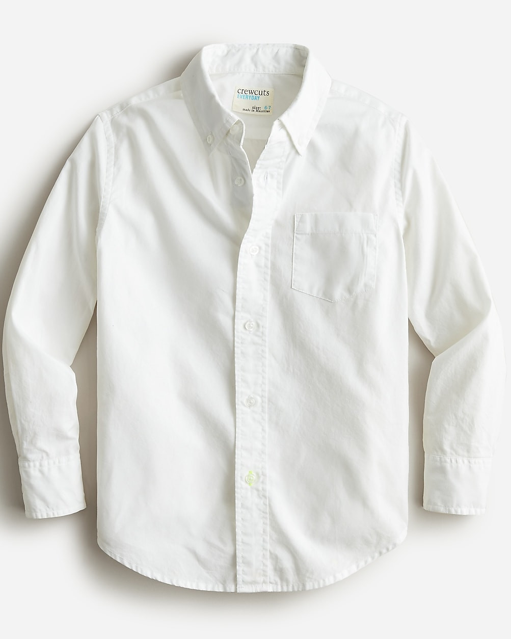 Kids' Secret Wash shirt in poplin | J. Crew US