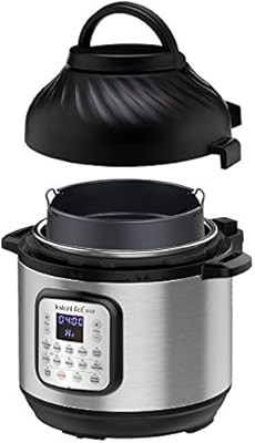 Instant Pot Duo Crisp Pressure Cooker 11 in 1 with Air Fryer, 8 Qt | Amazon (US)