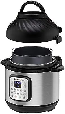 Instant Pot Duo Crisp Pressure Cooker 11 in 1, 8 Qt with Air Fryer, Roast, Bake, Dehydrate and mo... | Amazon (US)