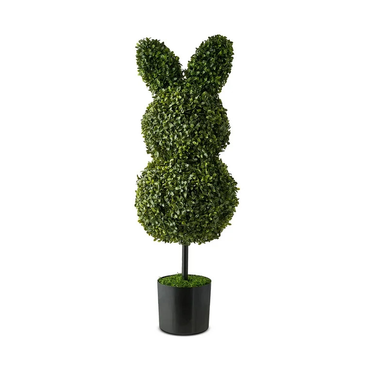 Easter Bunny Topiary, 35", by My Texas House - Walmart.com | Walmart (US)