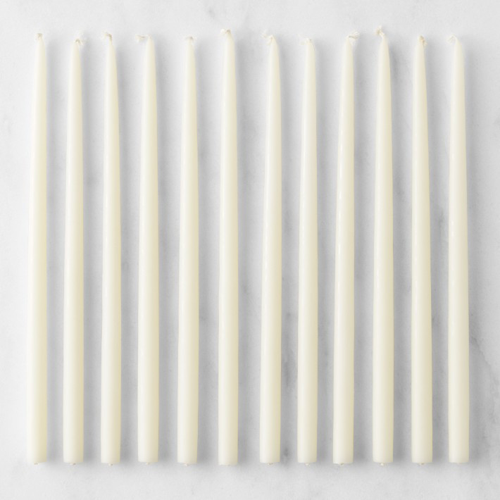 Ivory Tiny Taper Candle Set | Williams-Sonoma