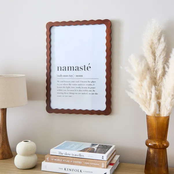 Wiggle Mango Wood Photo Frame | Dunelm