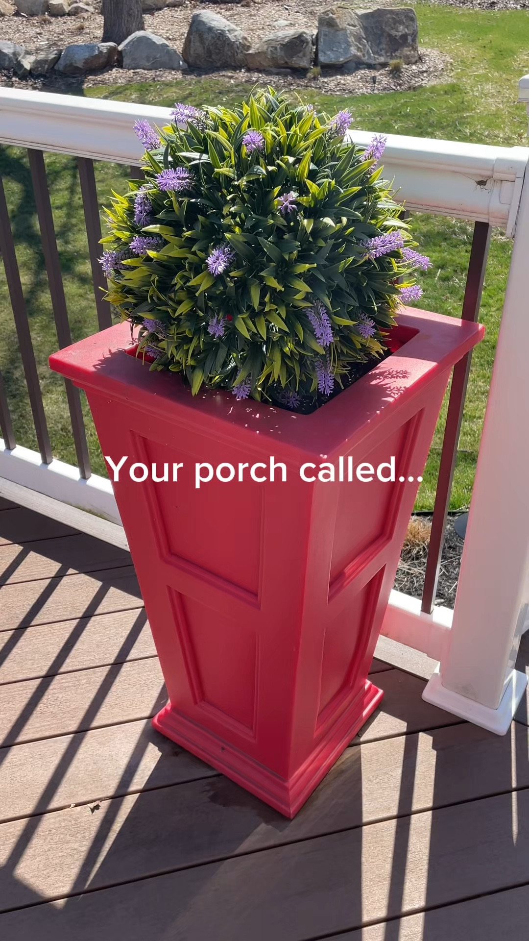 Love these faux flower spheres -
Hang them, place them in planters, or put them right in your garden bed  

#LTKHome #LTKSaleAlert #LTKSeasonal