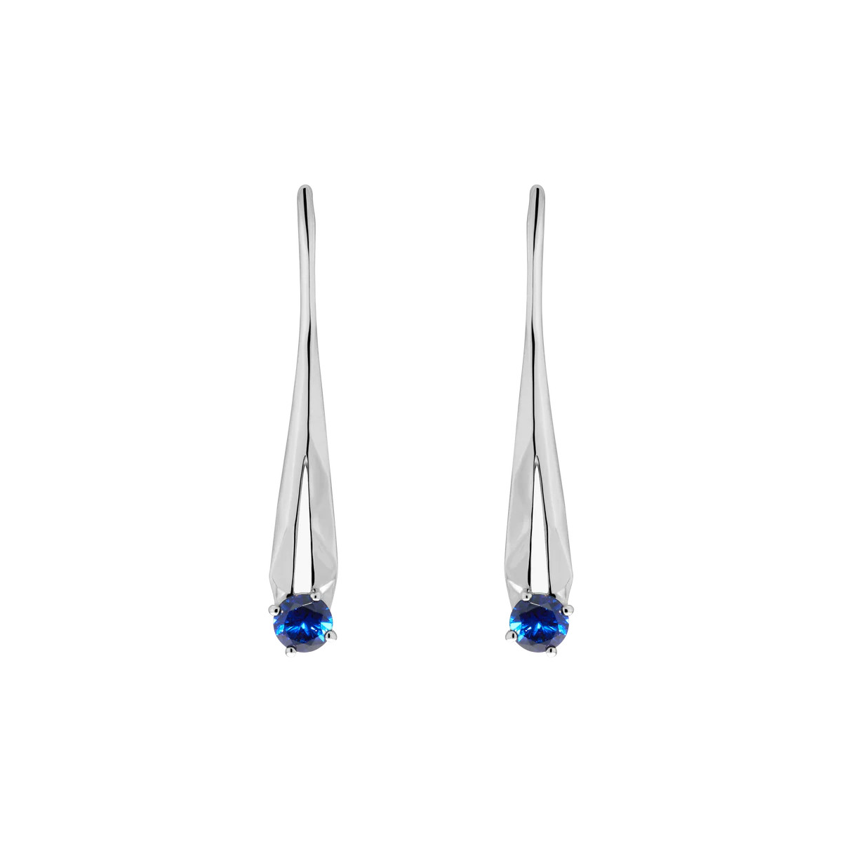 Meteor Blue Sapphire Earrings | The Future Rocks