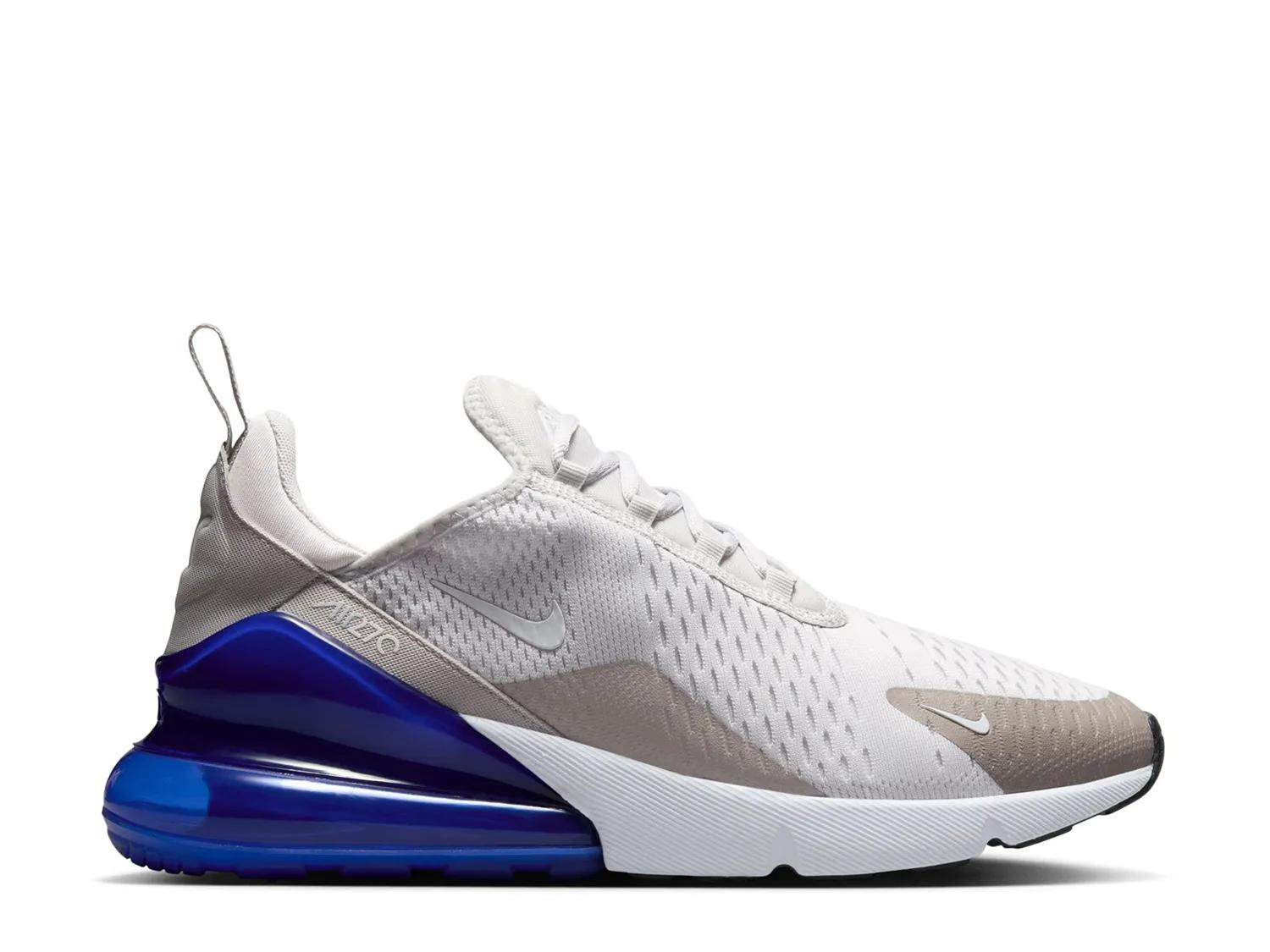 Nike Air Max 270 Sneaker | Men's | Grey/Blue | Size 11.5 | Sneakers | DSW