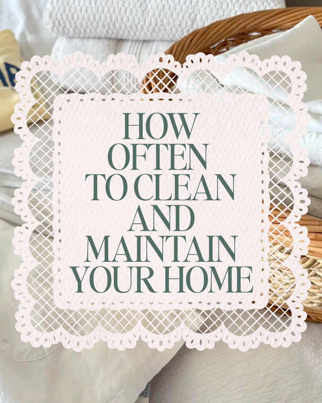 How often to clean & maintain your home ✨

I used to feel like I was constantly cleaning but still behind — until I stopped guessing and started following a system. 🎉Comment “clean” for a complete list of all my favorite interior and exterior cleaners🧼🫧

This is the exact breakdown I use to keep our home clean, functional, and well-maintained without doing too much:
• daily habits that prevent chaos
• a weekly reset that actually works
• monthly + quarterly tasks people forget
• seasonal maintenance that protects your home long-term

Nothing extreme. Nothing unrealistic. Just a simple rhythm that keeps your home from spiraling.

Save this for later 🤍
Your future self will thank you.