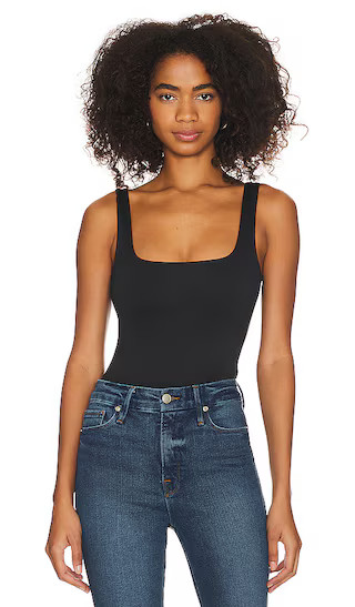 Scuba Modern Tank Bodysuit in Black001 | Revolve Clothing (Global)