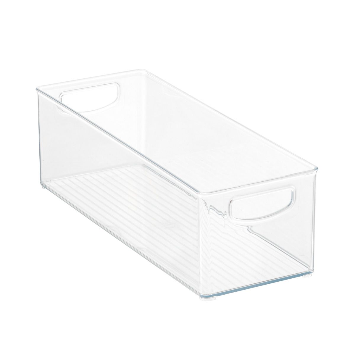 iDESIGN Linus Medium Deep Drawer Bin Clear | The Container Store
