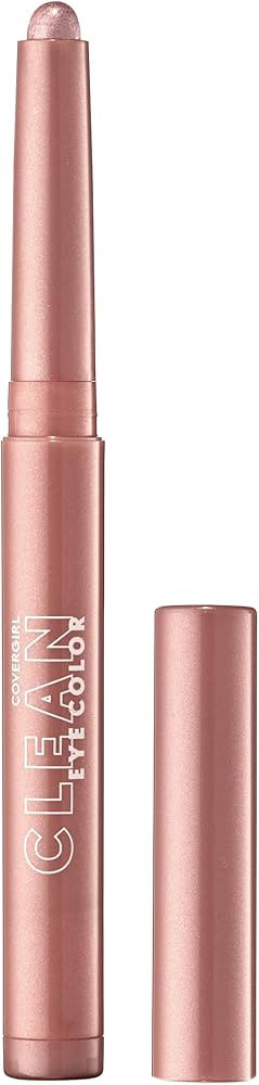 CoverGirl Clean Eye Color, Dreamy Pink, Eyeshadow Sticks, Ultra Creamy Formula, Lightweight, Buil... | Amazon (US)