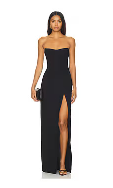 Amanda Uprichard x REVOLVE Ivy Gown in Black from Revolve.com | Revolve Clothing (Global)