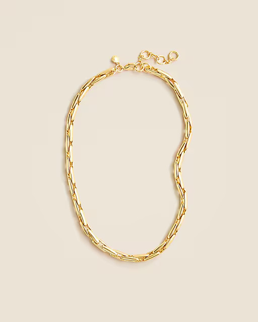 Rounded link chain necklace | J. Crew US