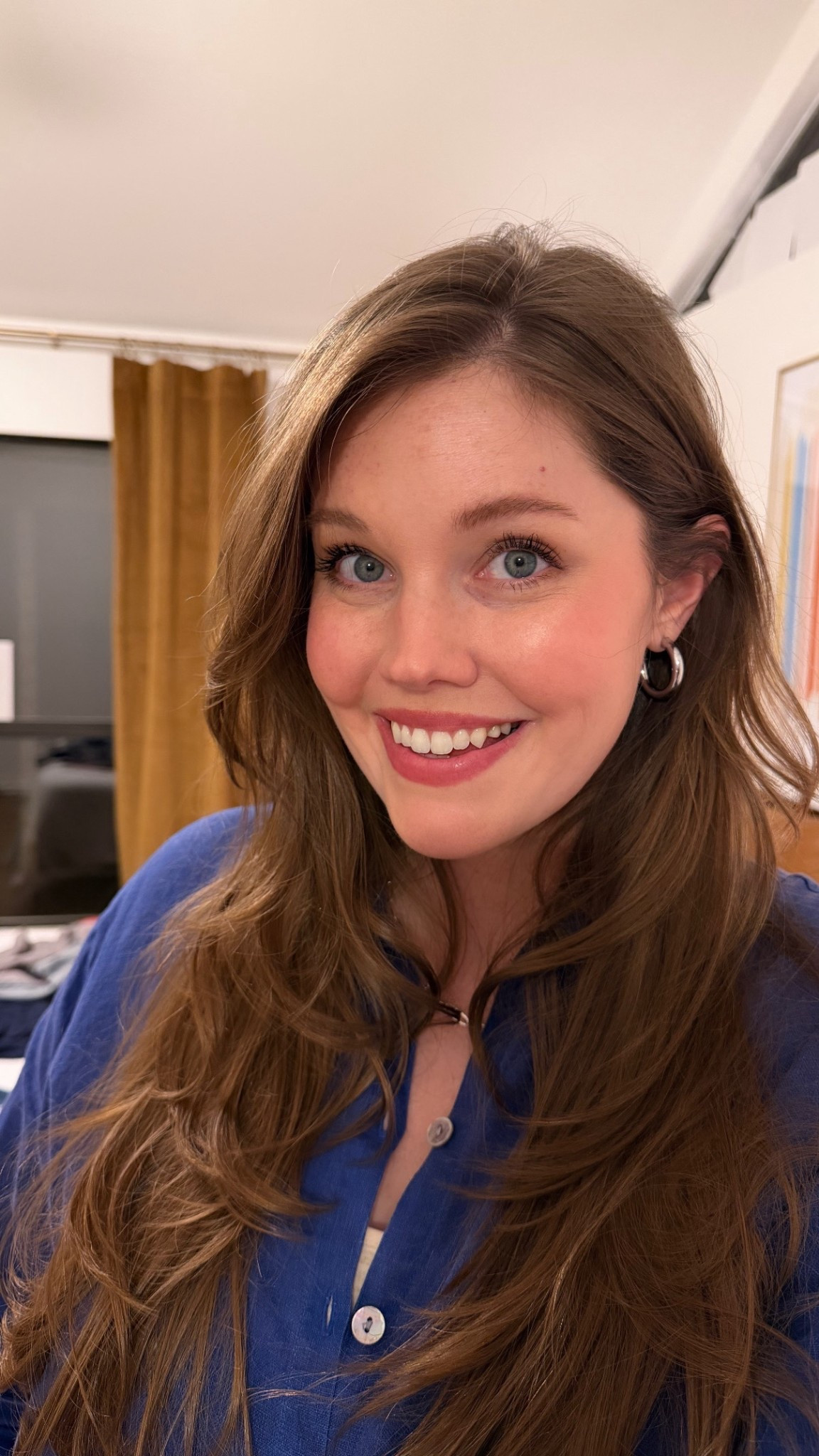 Love a drugstore makeup look! This Milani baked blush is layered over my favorite e.l.f. camo liquid blush, and it’s so pretty for spring! Also linking the curling iron I used for these loose curls. ………………… drugstore blush drugstore foundation drugstore mascara maybelline mascara gold hoops gold hoop earrings linen button down linen shirt pink blush fair skin makeup maybelline skin tint medium coverage foundation daytime makeup work makeup liquid contour fair skin bronzer glowy skin summer makeup spring makeup drugstore beauty Milani blush elf blush elf contour best hairspray blue eyes makeup blue eyes eyeshadow palette urban decay eyeshadow setting spray setting powder makeup inspo face of the day makeup of the day  

 

#LTKgrwm #LTKBeauty #LTKWorkwear