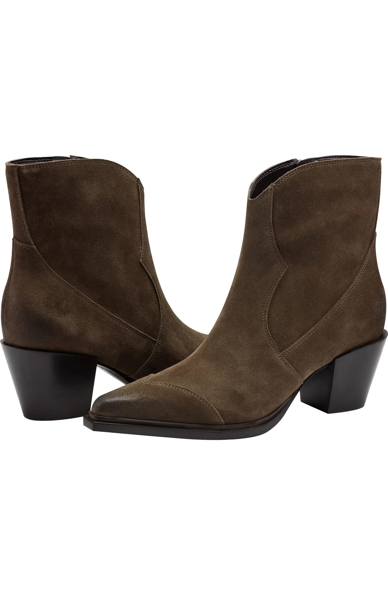 Marc Fisher LTD Giulie Pointed Cap Toe Bootie (Women) | Nordstrom | Nordstrom