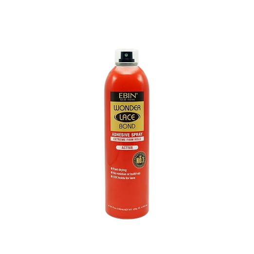 EBIN NEW YORK Wonder Lace Bond Adhesive Spray - Extreme Firm Hold 14.2oz / 400ml | Amazon (US)