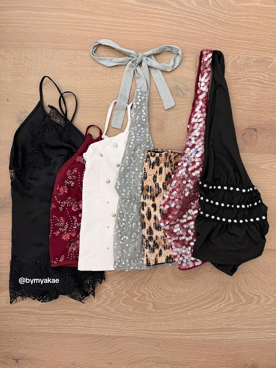 Amazon New Year’s Eve going out tops with sparkle, texture, and a statement fit

This is the kind of edit you save when you want your outfit to do the talking. These tops are perfect for anyone who loves a fun, confident look without committing to a full dress. They’re flirty, eye-catching, and still easy to style with pieces you already own.

Think sequins, lace, and bold details styled with denim, leather pants, or a sleek mini skirt. Ideal for New Year’s Eve plans, birthday dinners, girls’ nights, or any moment that calls for a little extra shine without feeling overdone.

Save this for party season and tap the links to shop each top before your plans are set ✨

#ltkfashion #ltkstyle #amazonfashion #amazonfinds #goingouttops #nyeoutfits #partyoutfits #affordablefashion #outfitinspo #nightoutstyle #aestheticfashion #holidayoutfits 

 #LTKGiftGuide #LTKSeasonal #LTKSaleAlert