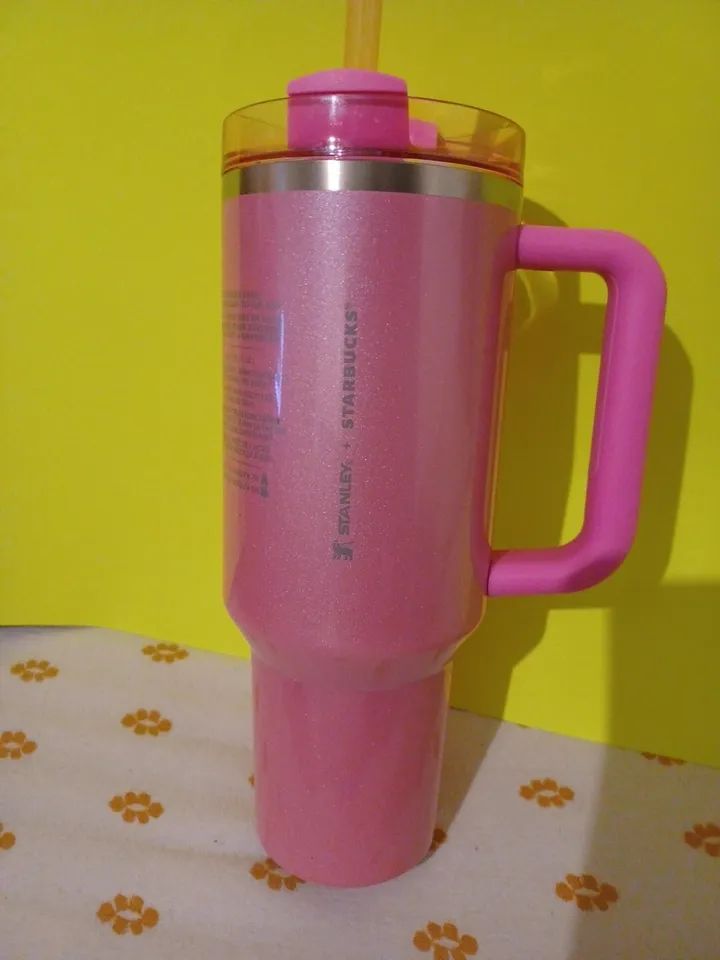 Stanley X Starbucks Sparkling Pink 40oz Tumbler (Target Exclusive) Pick Me | eBay US