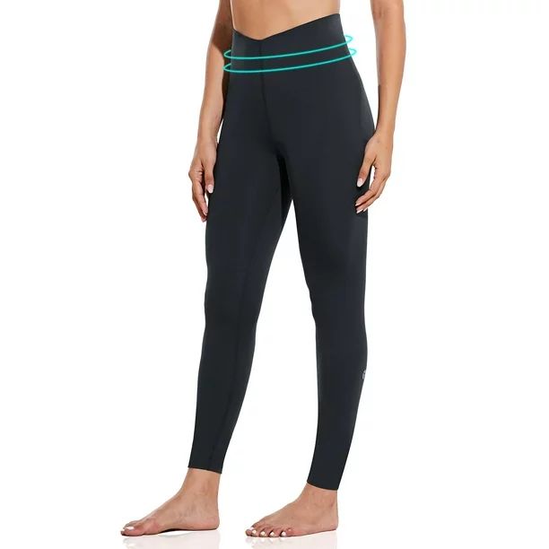 BALEAF Women Compression High Waisted leggings Black Size Medium | Walmart (US)