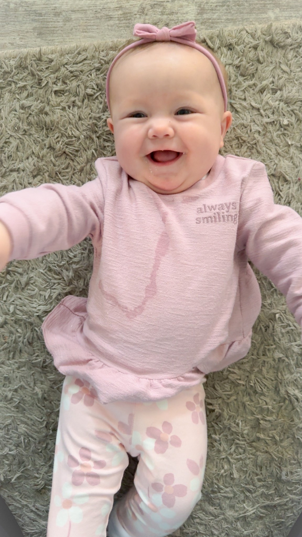 Such a cute baby girl outfit for my smiley girl! 

#LTKootd #LTKBaby #LTKmomlife