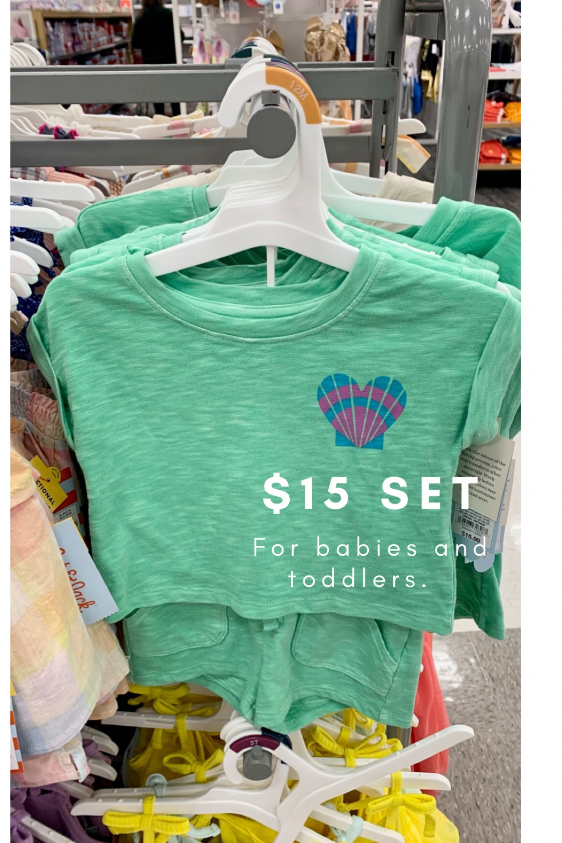 Cute $15 shirt and shorts baby and toddler outfit set. Comfy, cute  for spring and summer! 









Tags: target fashion, seashell print, girls two piece set, toddler girl fashion, toddler outfits, target finds, kids fashion, baby girl outfits, baby toddler girl casual clothes, spring fashion, summer outfits, summer fashion, matching set, green tee, green shirt, green shorts 

#LTKfamily #LTKbaby #LTKkids