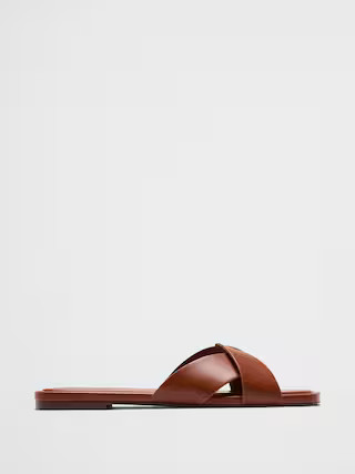 Vegan Leather Braided Sandal | Banana Republic Factory