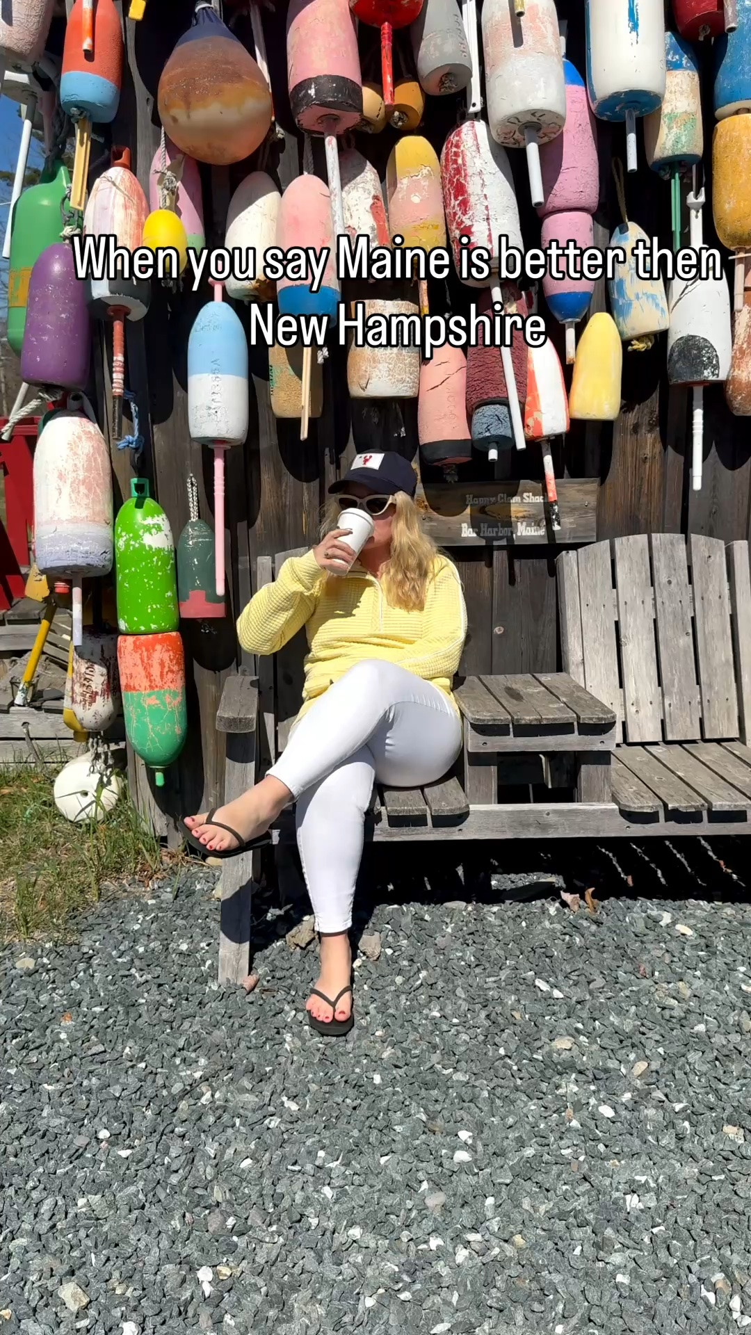 New Hampshire just can’t compete🤷🏼‍♀️😅

#mainetheway #mainer #mainesummers

#LTKPetite #LTKTravel #LTKSwim