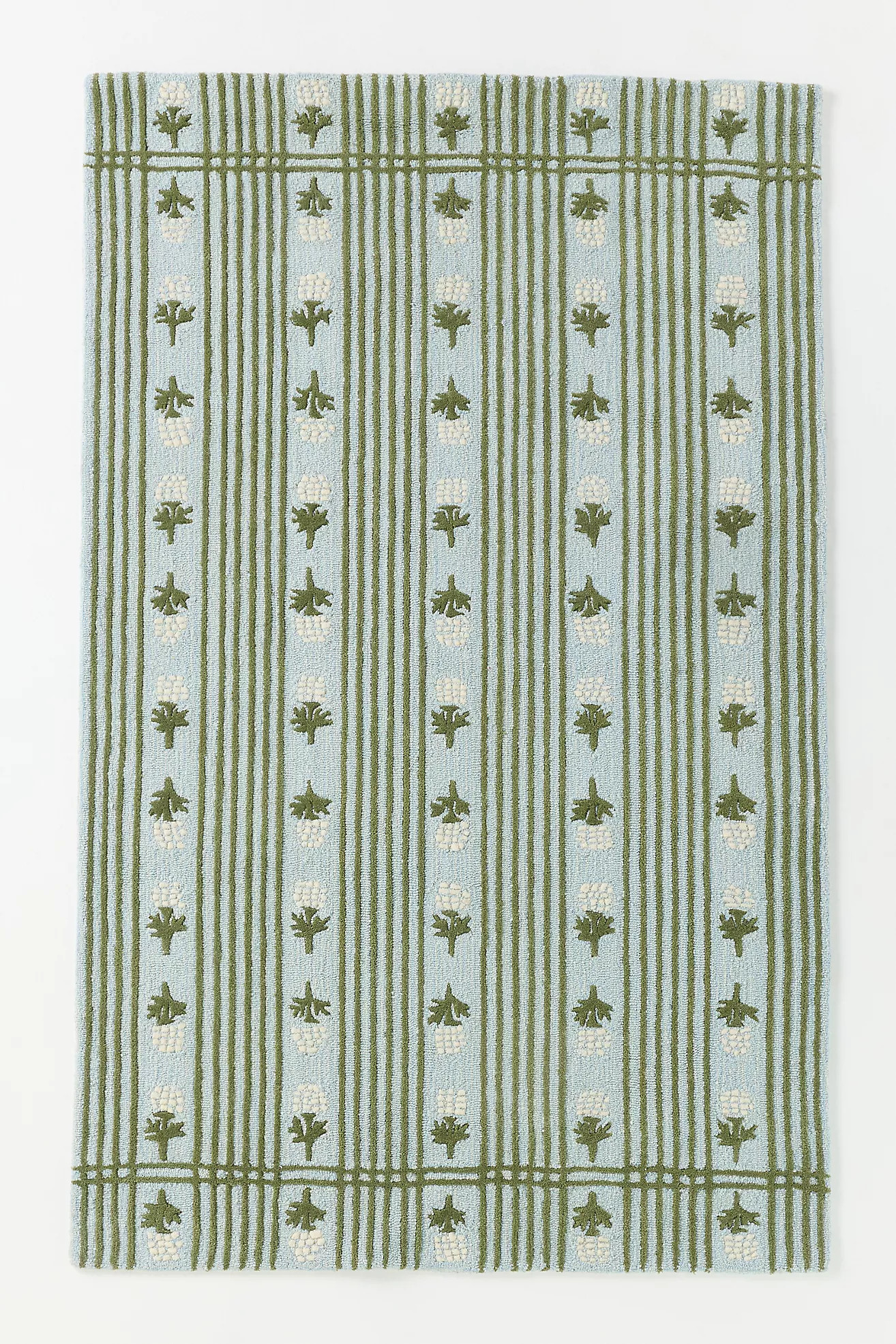 Tufted and Hooked Wool Floral Rug | Anthropologie (US)