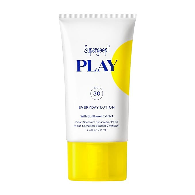 Supergoop! PLAY Everyday SPF 30 Lotion, 2.4 oz - Broad Spectrum Sunscreen for Sensitive Skin - Wa... | Amazon (US)