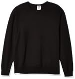 Hanes Men's Comfortwash Garment Dyed Sweatshirt, Black, 2X Large | Amazon (US)