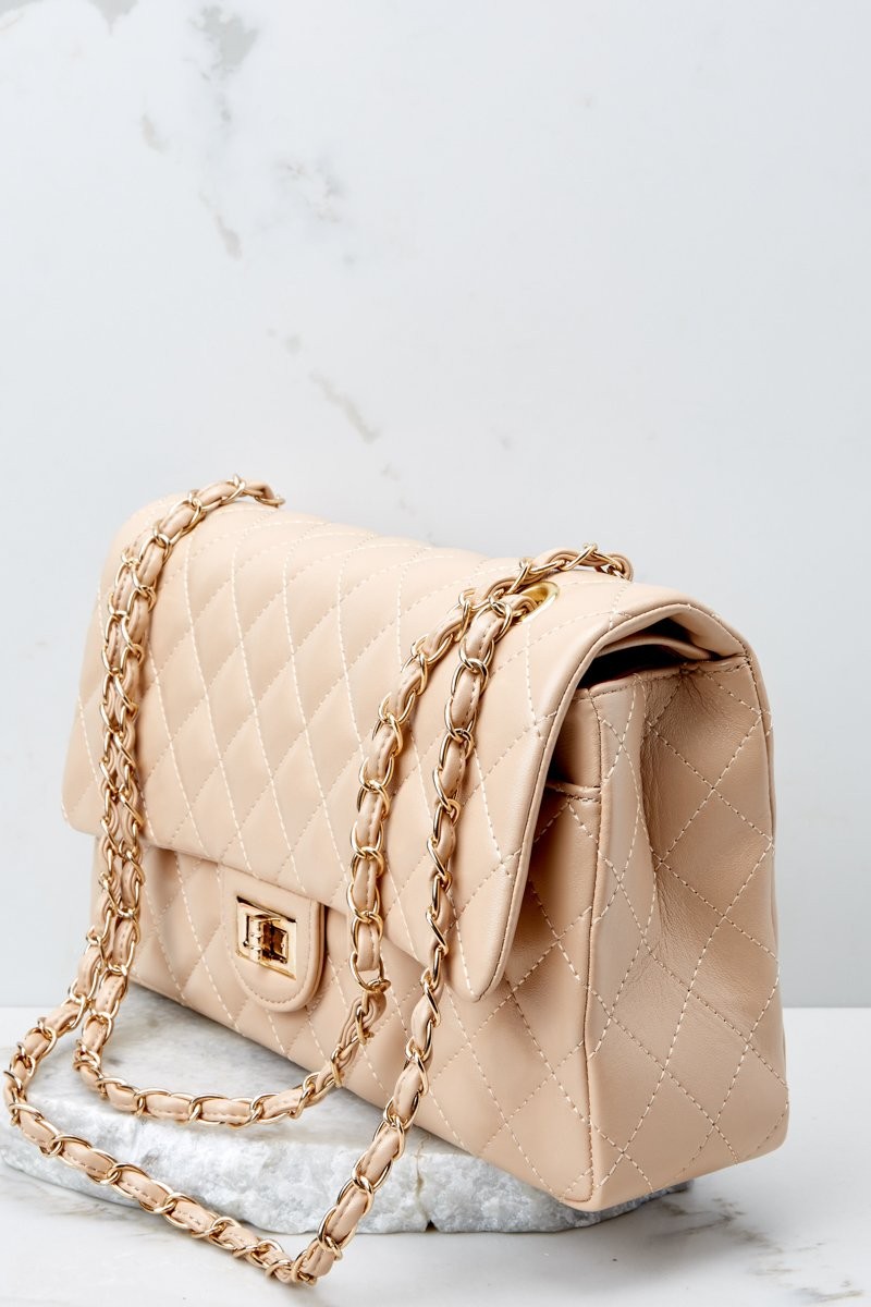 Carry My Love Beige Handbag | Red Dress 