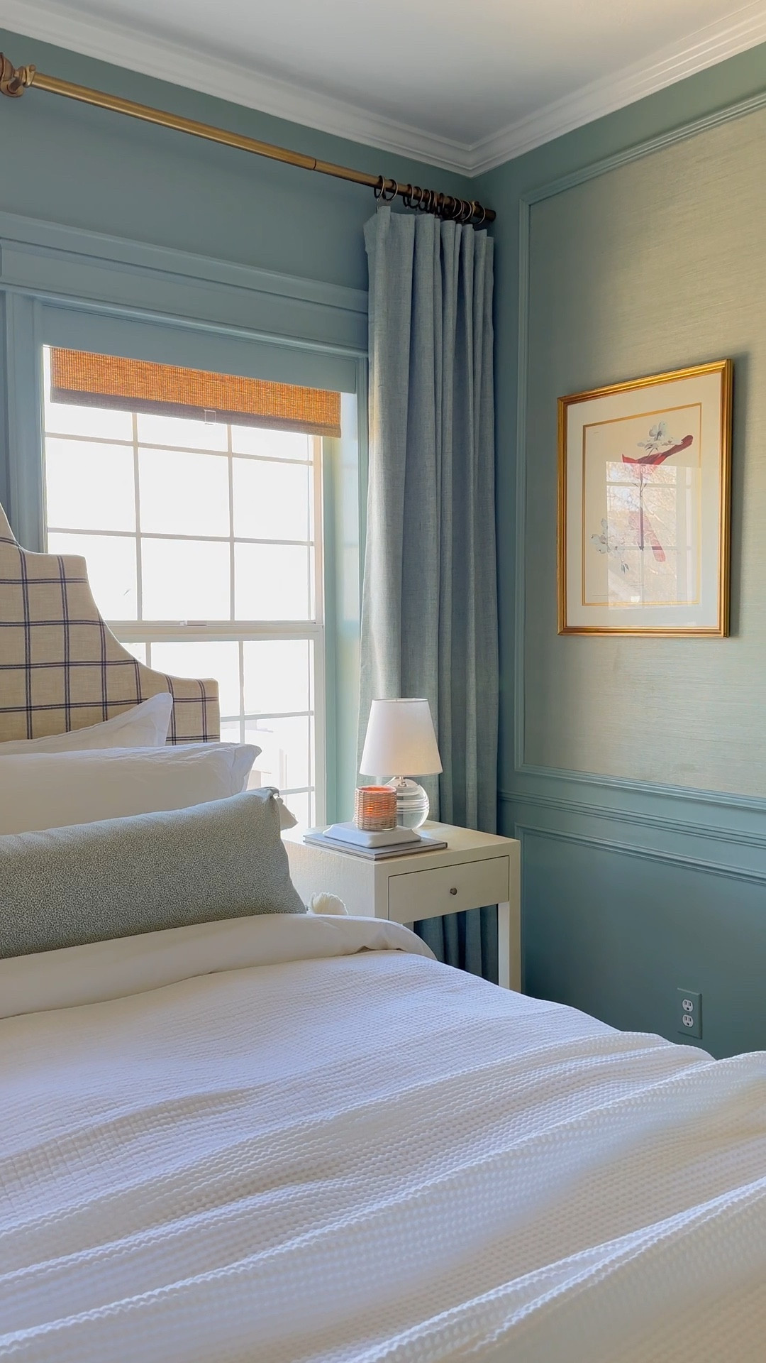Loving the natural light in our celadon guest room- linking what I can!

#LTKHome