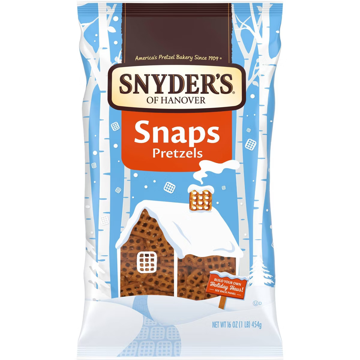 Snyder's of Hanover Pretzel Snaps Family Size - 16oz | Target