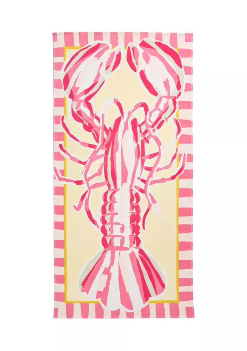 Lobster Beach Towel | Belk