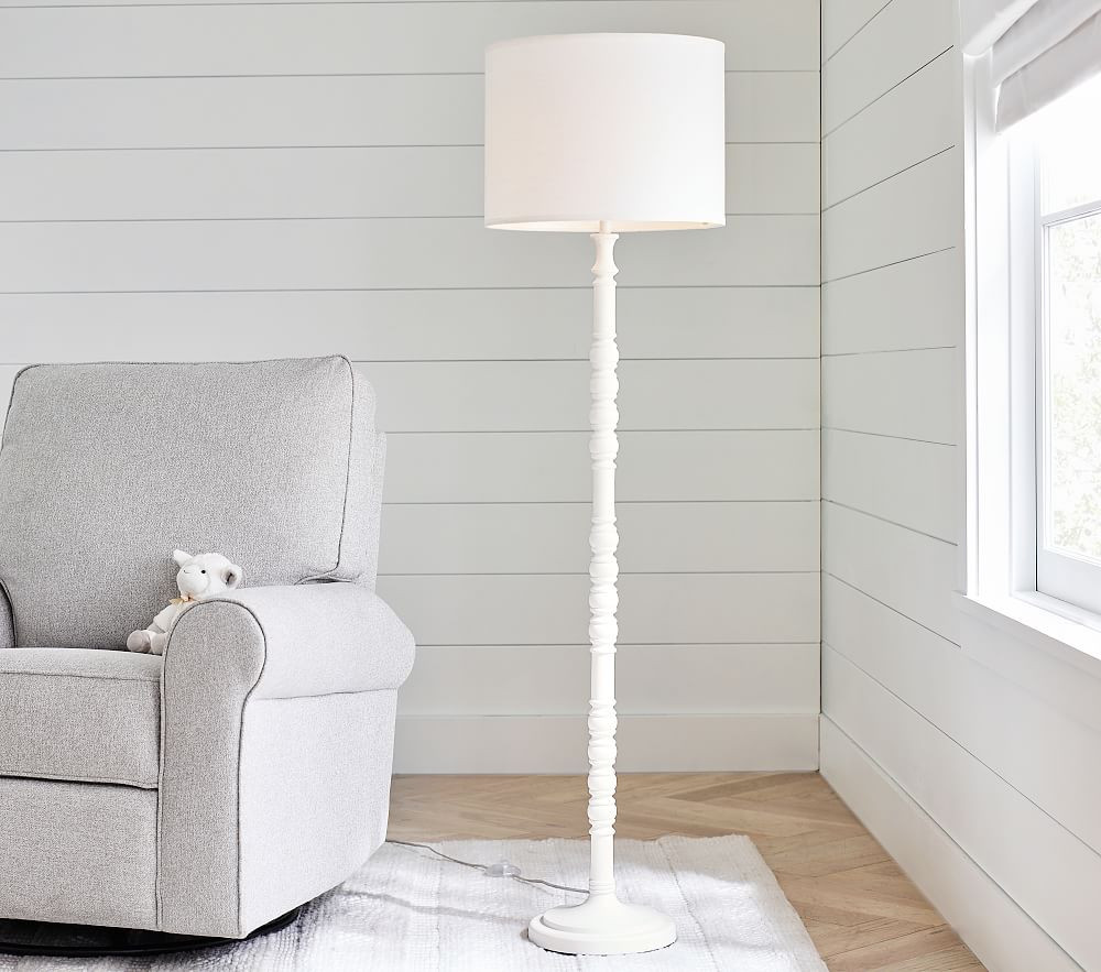 Layla Spindle Floor Lamp (52") | Pottery Barn Kids