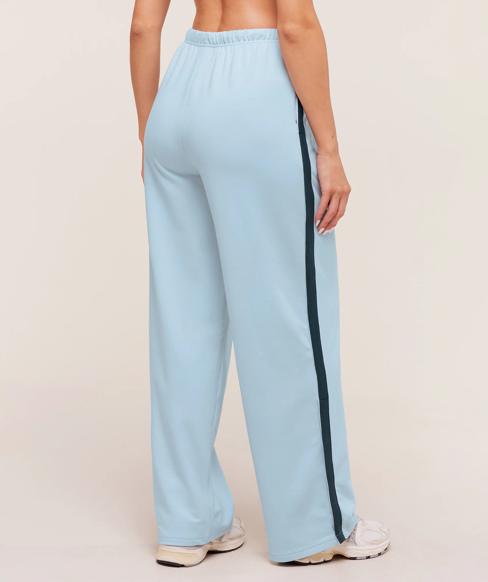 Retro Stripe Snap Pants | Gymshark US