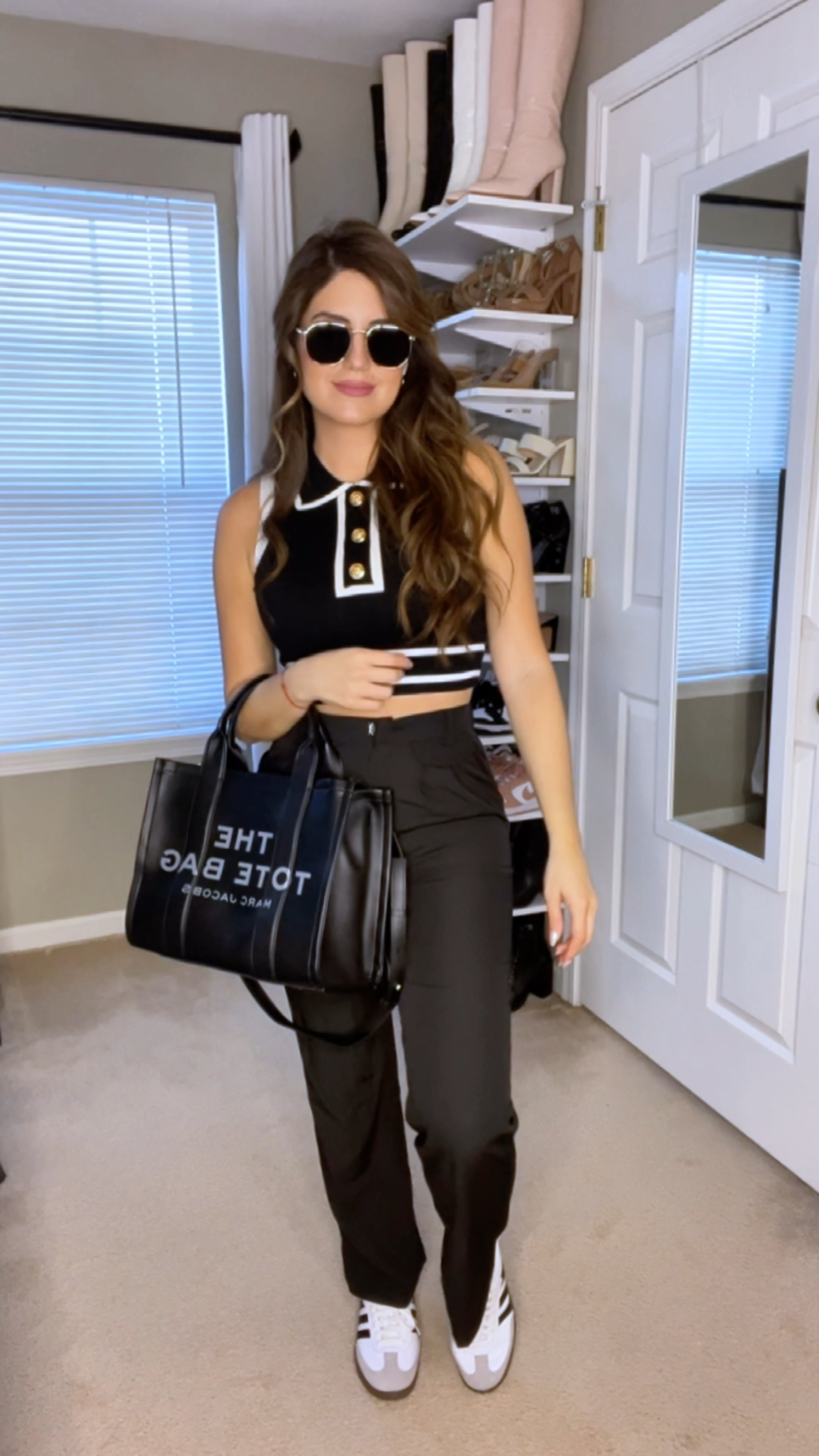 Elevated casual look of the day 
Wearing size small shirt and small pants  

#LTKVideo #LTKfindsunder100 #LTKstyletip