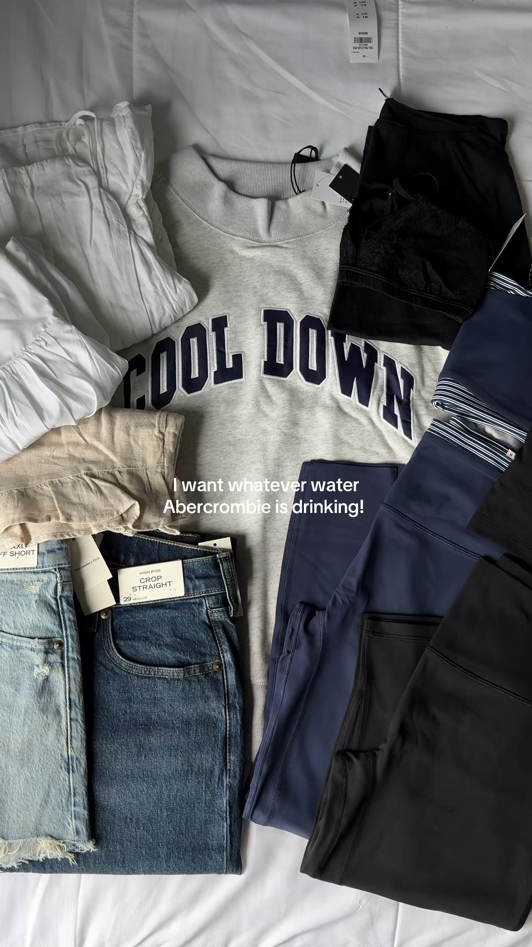 Just a girl who wants everything from Abercrombie & fitch👏🏻
@abercrombie 

Abercrombie 
Abercrombie & fitch 
Spring fashion 
Abercrombie haul 