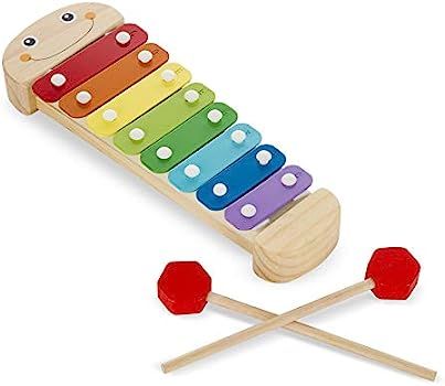 Melissa & Doug Caterpillar Xylophone Musical Toy With Wooden Mallets | Amazon (US)