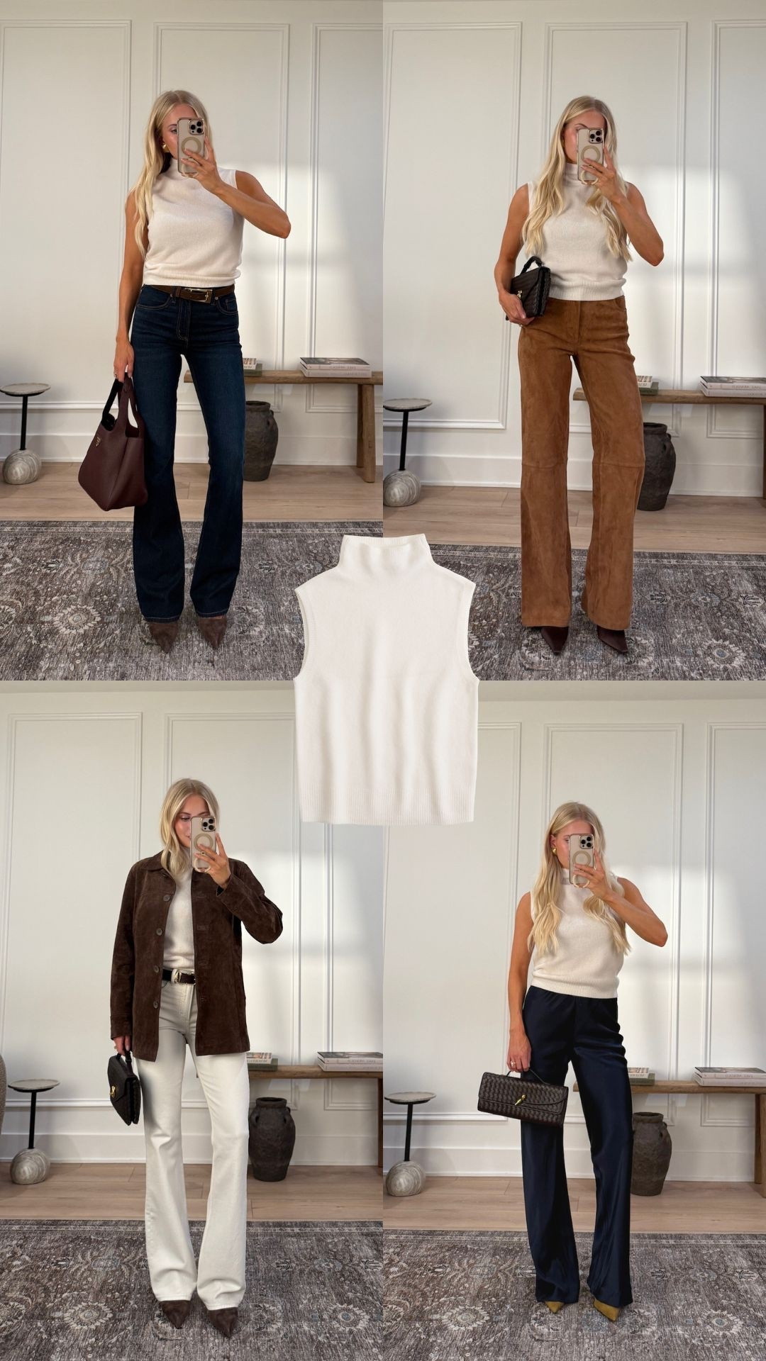 Code AFKATHLEEN for 20% off my collection with Abercrombie! Wearing a size small in the top from my collection! Other sizing below:

• Top Left: size 26 long jeans (from my collection), shoes: if in between sizes, size up to the next whole size, bag color: burgundy

• Top Right: size 4 in pants, size up 1 size in shoes, bag color: fondant

• Bottom Left: size 26 long jeans (from my collection), size medium jacket in color: brown, shoes tts, bag color: fondant

• Bottom Right: size small pants (linking similar), shoes tts, bag color: grape purple

[ Heaven Mayhem code KATHLEEN15 ]
[ Aureum code KATHLEEN15 ]

#kathleenpost Abercrombie fall collection, Abercrombie new arrivals, chic fall fashion, fall outfit inspo, mock neck, fall fashion, transitional fall outfit, hot weather fall fashionn

#LTKStyleTip #LTKSeasonal