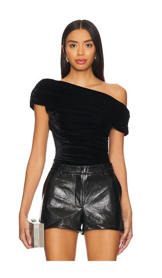 Willa Top in Black | Revolve Clothing (Global)