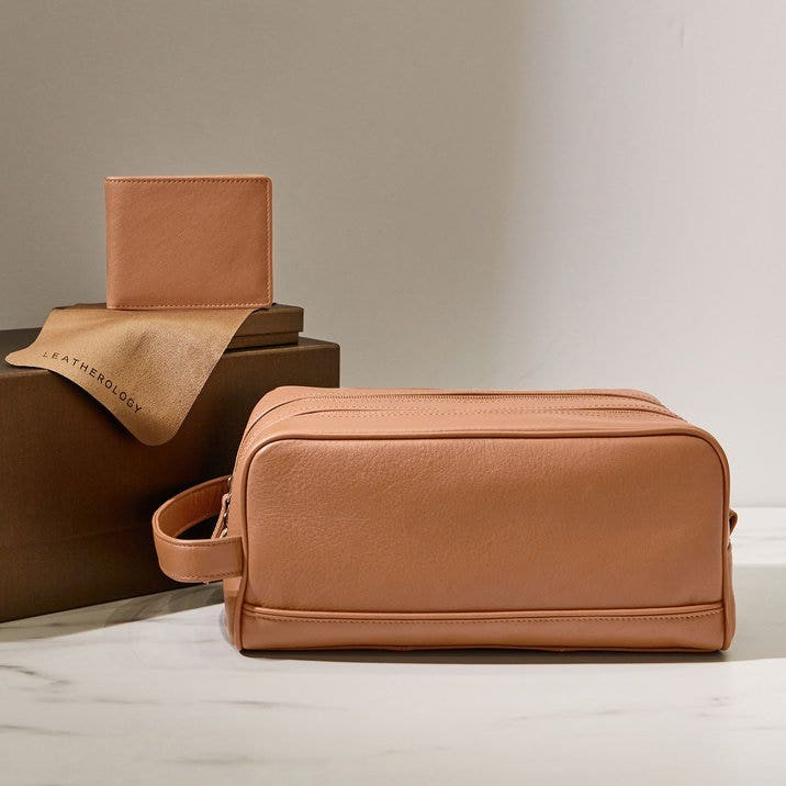 For Him Gift Set | Full grain leather Black Onyx | Leatherology