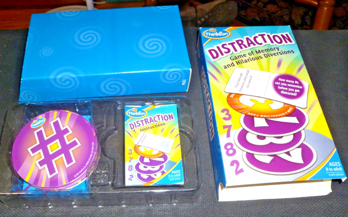 Distraction-Thinkfun- Game of Memory & Hilarious Diversions 8 to Adult | eBay | eBay US