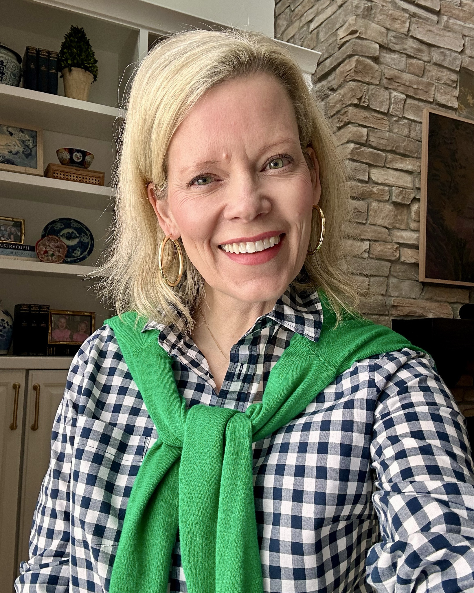 My OOTD!  I love J. Crew Factory’s classic clothing!!  I’ve had these jeans and this top for over two years and they have held up beautifully. I bought my regular in both. This shirt is a lightweight cotton. If you like an oversized fit, I would size up, but I bought my regular size. They don’t have the green this year in the cotton sweater, but have other colors. I’ve linked a green one that’s very similar.

#LTKdayinmylife #LTKootd #LTKSaleAlert