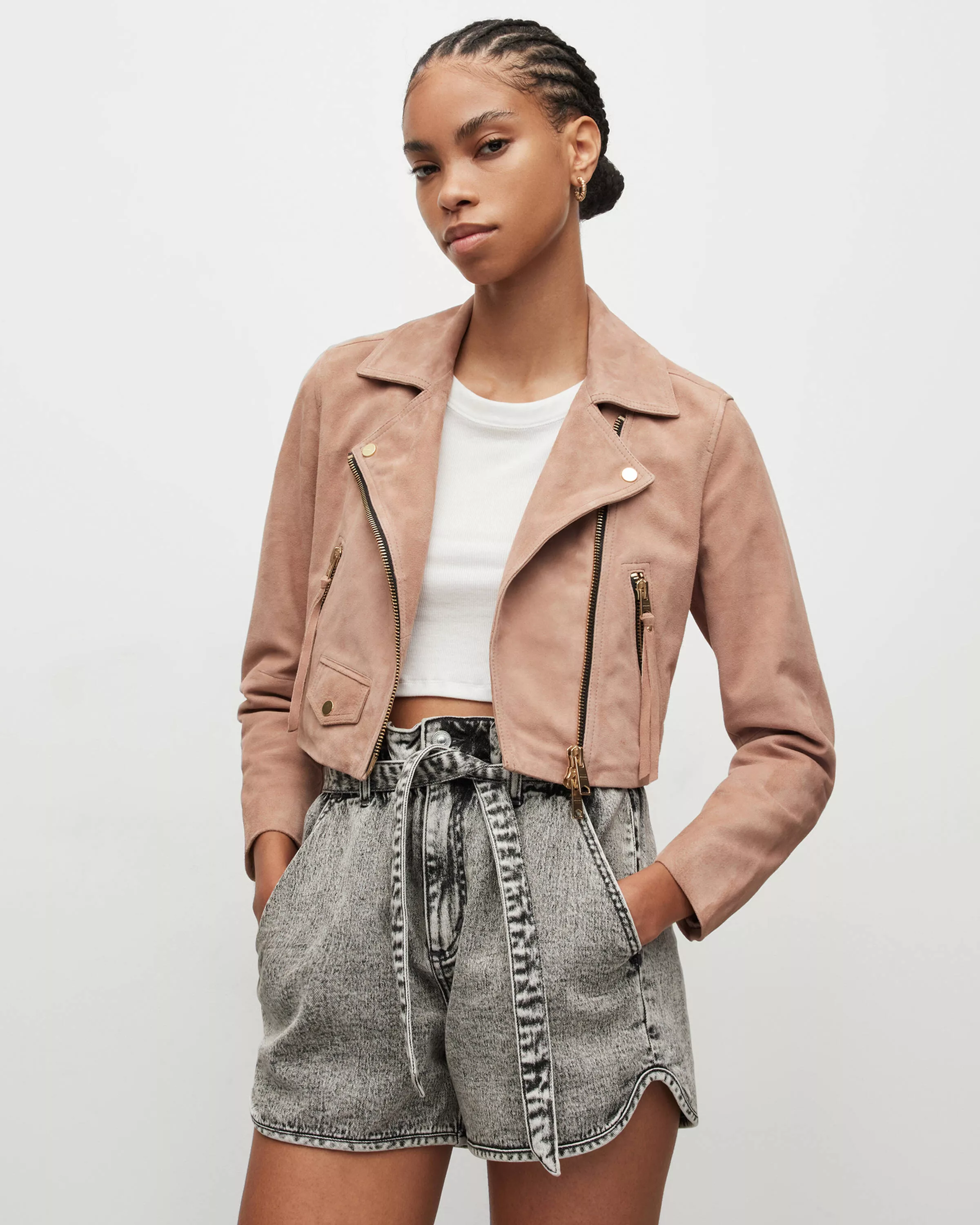 New look 2024 suedette biker jacket