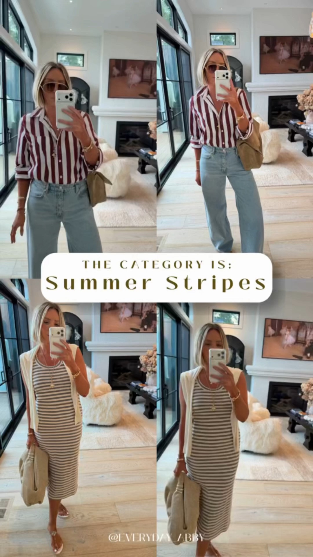 Anything stripes screams summer to me! 👏🏻👏🏻

#LTKgrwm #LTKootd