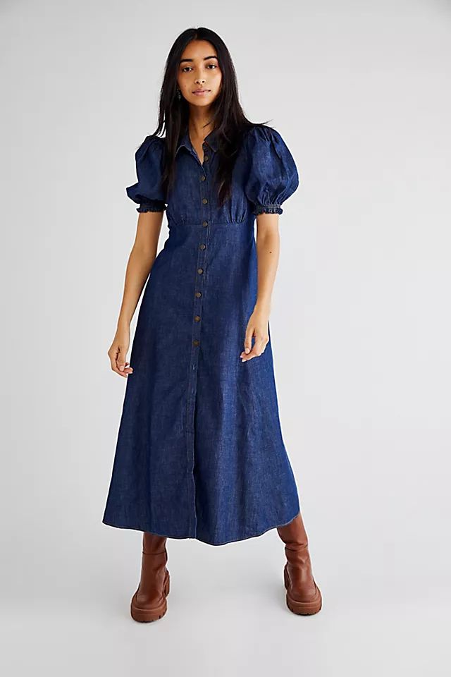 Debbie Jean Denim Dress | Free People (Global - UK&FR Excluded)