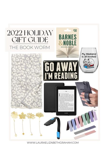 Have a friend or family member who seems to always have a good book in their hands? Each of these items below would be perfect for snuggling up on the couch and getting lost in a book!

Book worm | gifts | book gifts | gift guide | kindle | book light | barefoot dream blanket 

#LTKSeasonal #LTKhome #LTKHoliday