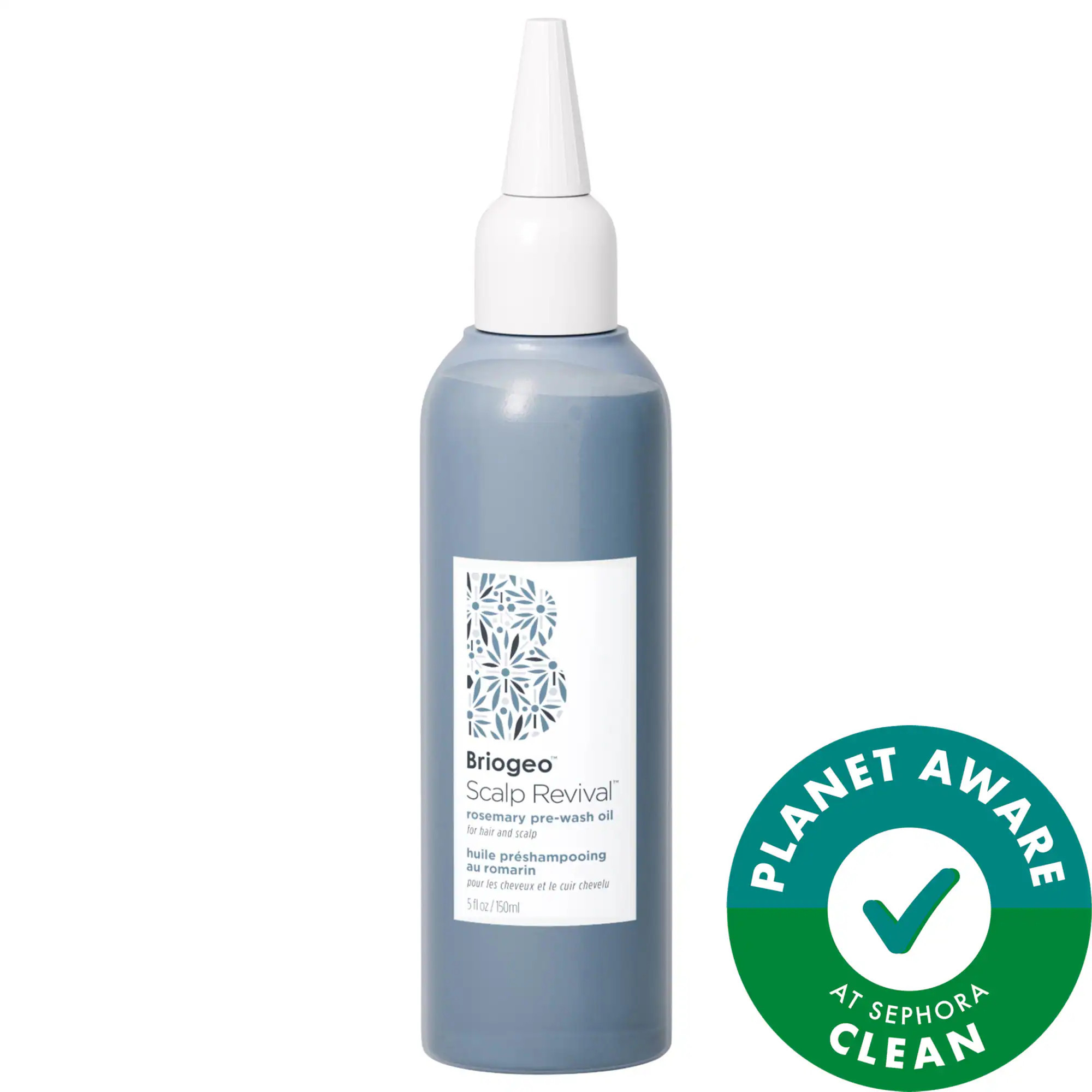 Briogeo Scalp Revival Rosemary Pre-Wash Scalp and Hair Oil 5 oz/150 mL | Sephora (US)