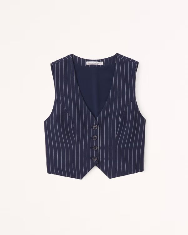 Tailored Vest | Abercrombie & Fitch (US)
